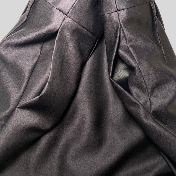 YVES SAINT LAURENT Rive Gauche Ruffle Classy Knee-Length Skirt - Picture 7 of 10